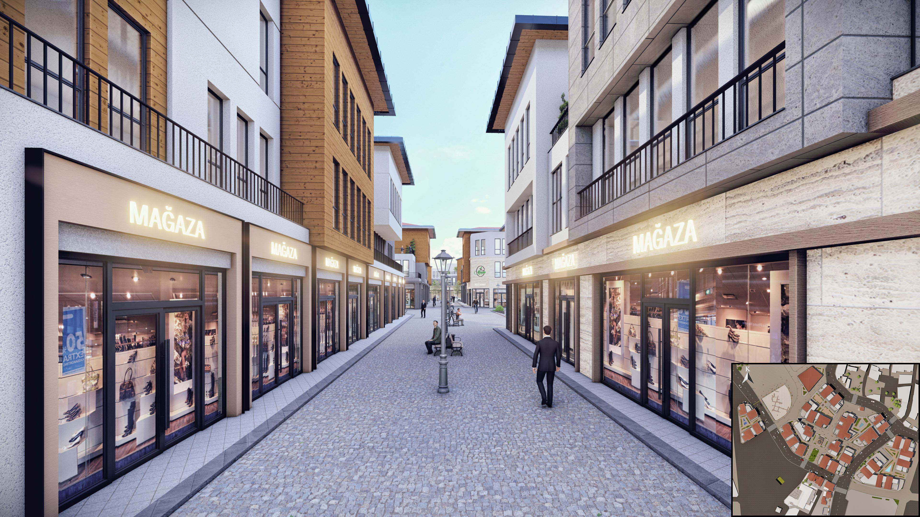 ŞÜKRAN MAH. KENTSEL DÖNÜŞÜM TİCARET MERKEZİ SURİÇİ ÇARŞISI galeri 3